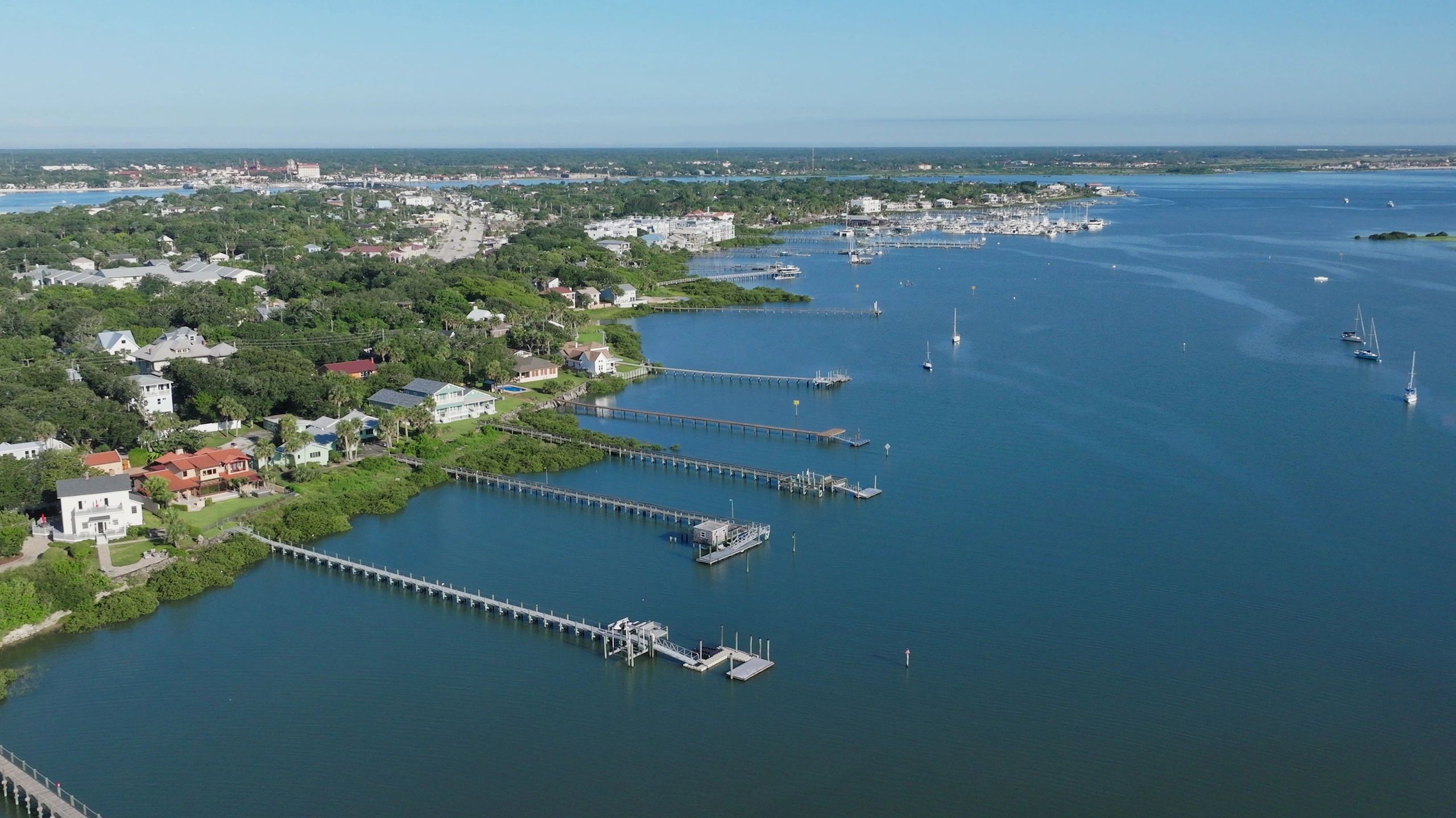 Florida waterfront community setting